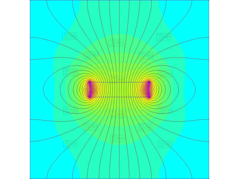 Magnes neodymowy — długość 6 mm, szerokość 4 mm, wysokość 1,5 mm — materiał N38
