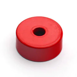 Magnes w obudowie — średnica ⌀19,1 mm, z otworem pod stożkowy łeb śruby — alnico - 008
