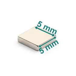 5x5x1,2 magnes neodymowy
