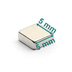 5x5x2,5 magnes neodymowy