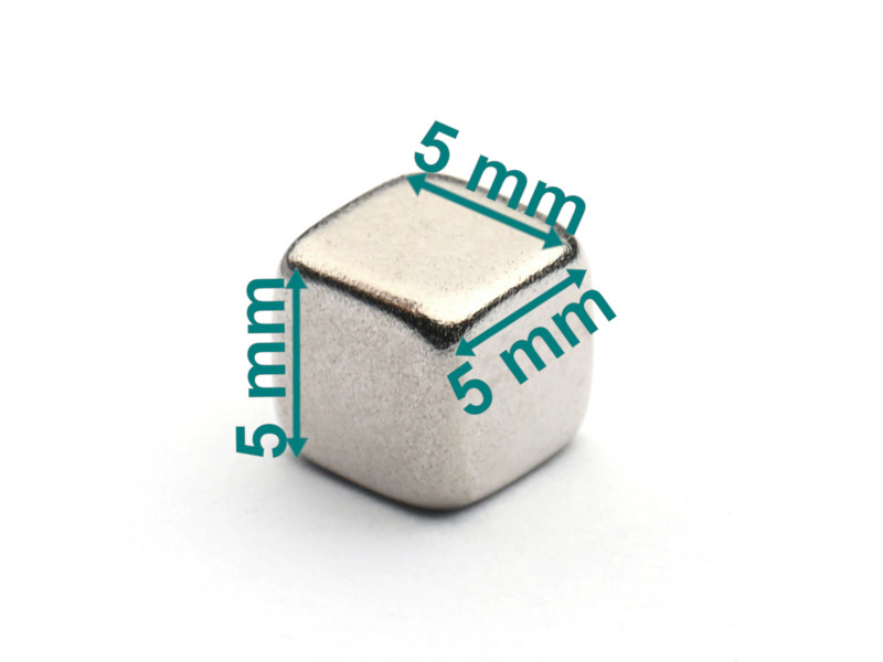 5x5x5 magnes neodymowy 5x5x5 magnes neodymowy