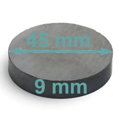 Magnes — średnica ⌀45 mm,...