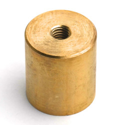 Magnes w obudowie mosiężnej, ⌀22,3 mm, gwint wewn. M6, wys. 25 mm, Samarowo-kobaltowy