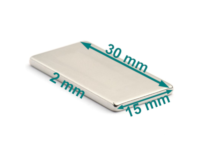 magnes 30x15x2