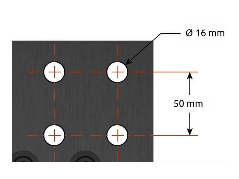 Stół spawalniczy Alpha 16, 2000 x 1000 mm Stronghandtools