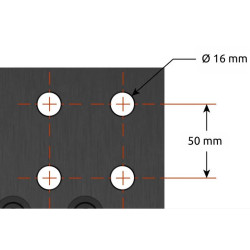 Stół spawalniczy Alpha 16, 2400 x 1200 mm Stronghandtools - 005