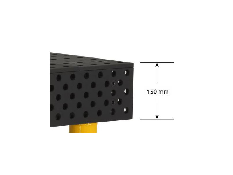 Stół spawalniczy Alpha 16, 3000 x 1500 mm Stronghandtools