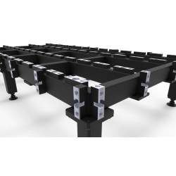 Stół spawalniczy Alpha 28, 2400 x 1200 mm Stronghandtools