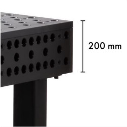 Stół spawalniczy Alpha 28, 3000 x 1500 mm Stronghandtools