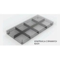 Stół spawalniczy Alpha 28, 3000 x 1500 mm Stronghandtools