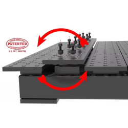 Stół spawalniczy Max, 1200 x 1200 mm Stronghandtools - 004