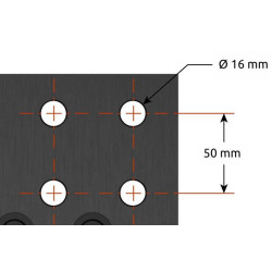 Stół spawalniczy Max, 1200 x 1200 mm Stronghandtools
