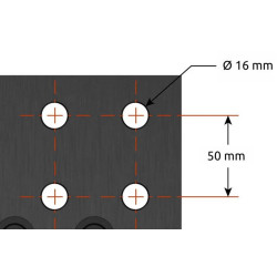 Stół spawalniczy Max azotowany, 1200 x 1200 mm Stronghandtools - 006