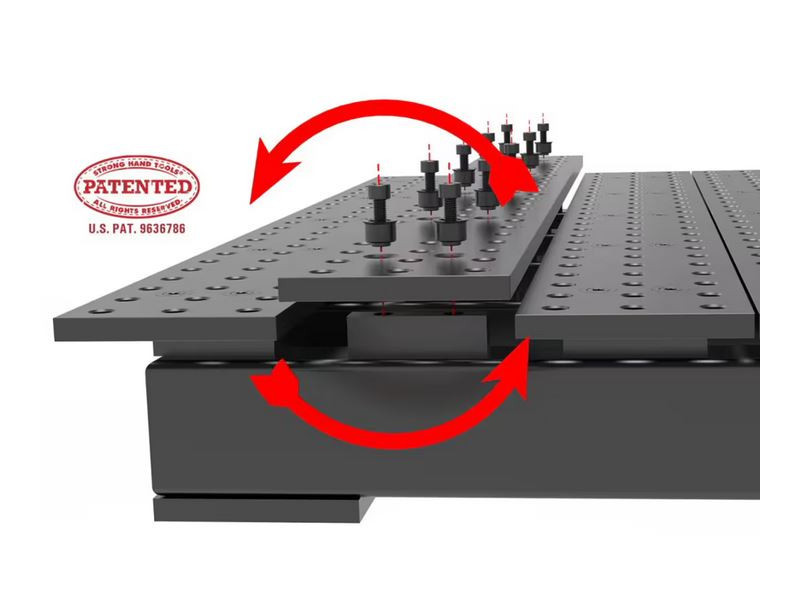 Stół spawalniczy Max, 1500 x 900 mm Stronghandtools