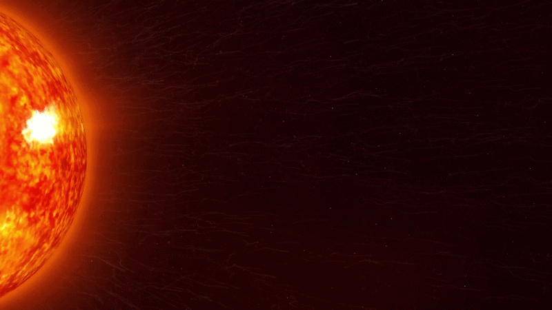 Animacja NASA: porównanie magnetosfer Ziemi, Marsa i Jowisza podczas uderzenia koronalnego wyrzutu masy