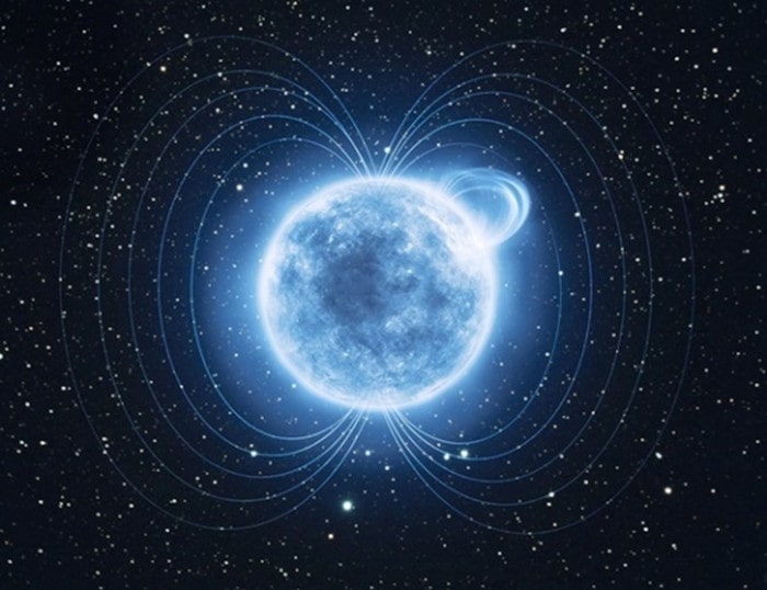 Symulacja powstania magnetara