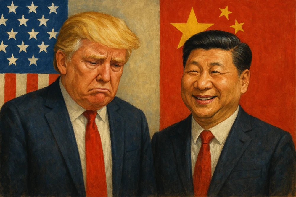 Magnesy neodymowe Trump Chiny