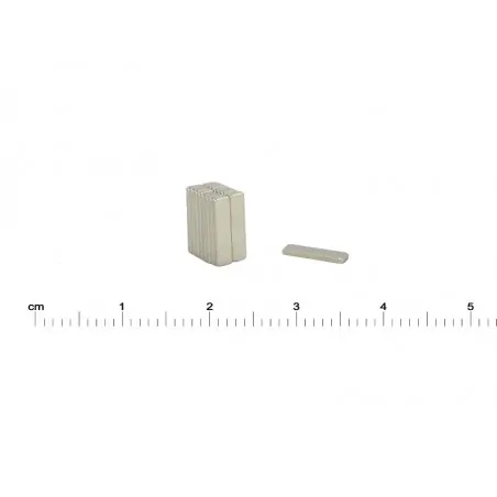 MPL 10 X 2,5 X 1 / N38 - magnes neodymowy