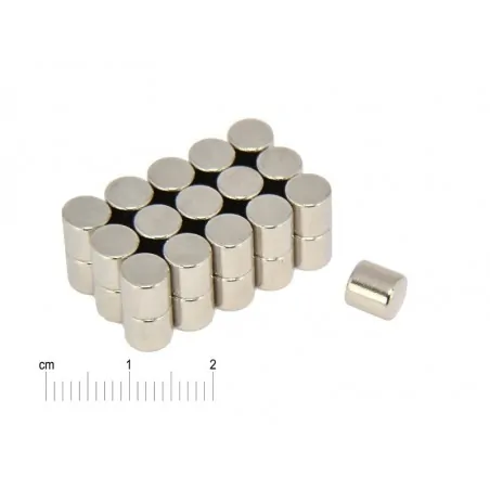 MW 6 X 6 / N38 - magnes neodymowy