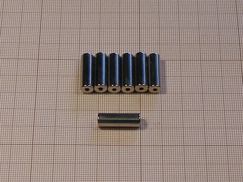 MP 6,5A X 2 X 20 / N38 - magnes neodymowy
