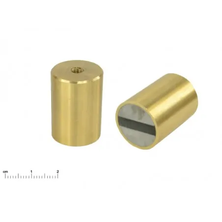 UM 25 mosiądz X 35 / M5 / N - uchwyt magnetyczny