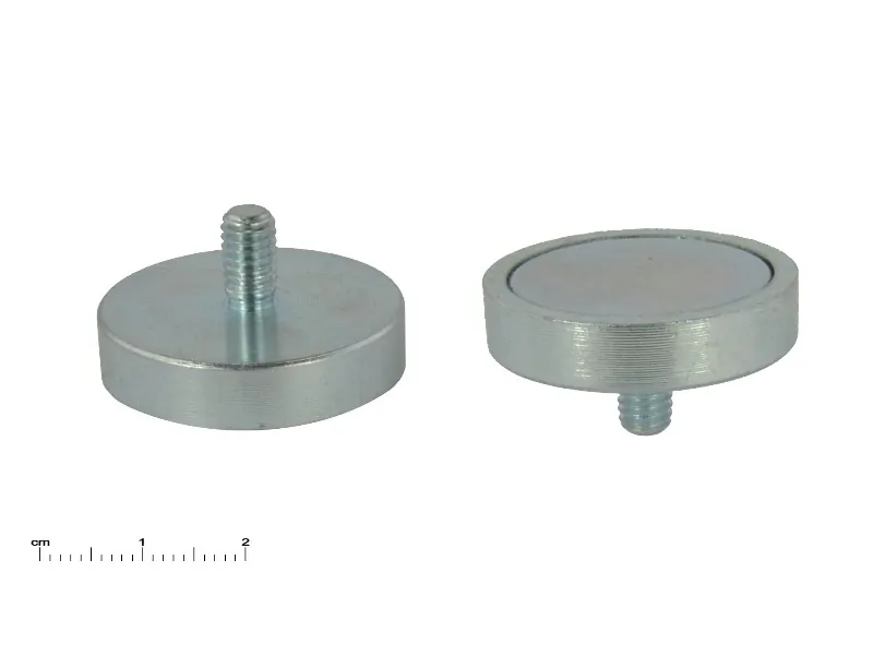 UM 32 X 7 X M6 zewn. X 17 / N - uchwyt magnetyczny