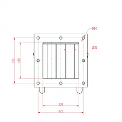 Separator magnetyczny szufladowy 135x135/200x200/N - 003